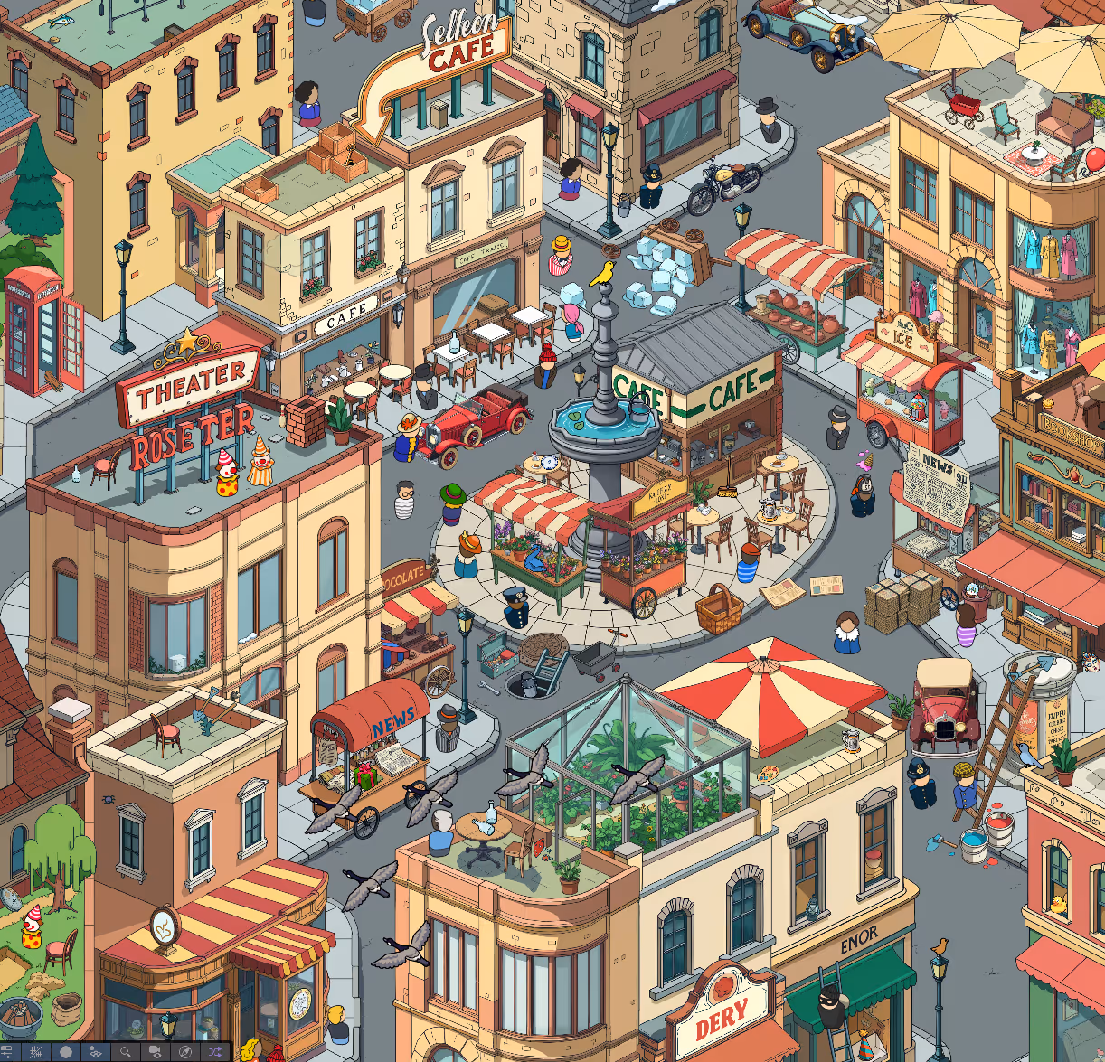 The Little Match Girl - An illustrated adventure game